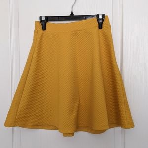 3/$20 H&M Bright Yellow ALine Skater Skirt